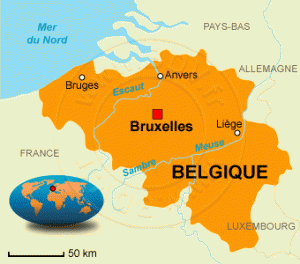 Bruges carte