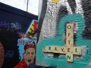 Ruelle aux graffitis