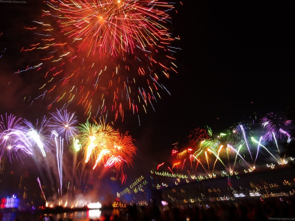 Feu d'artifce du 4 juillet à New-York (2019)