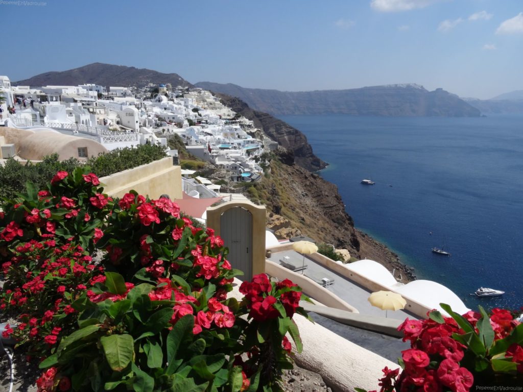 Oia à Santorin dans les Cyclades