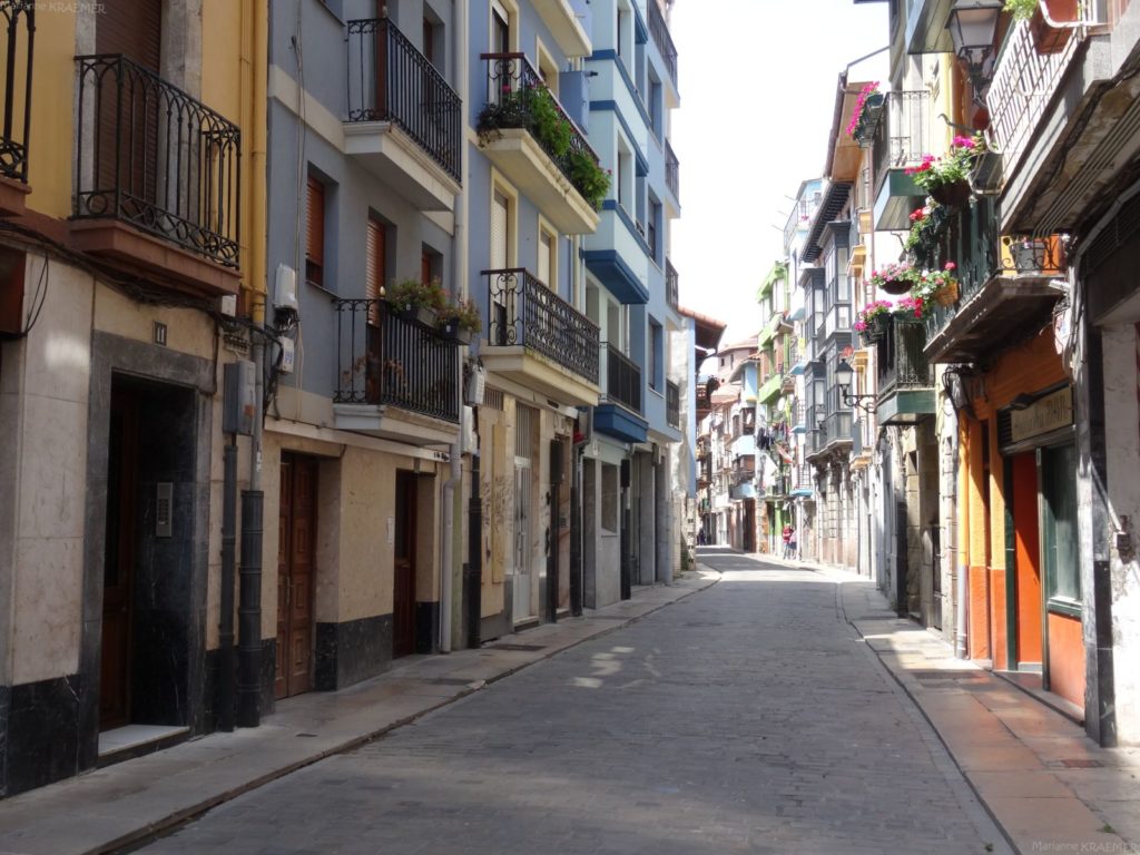 Rue de Bermeo Pays basque espagnol