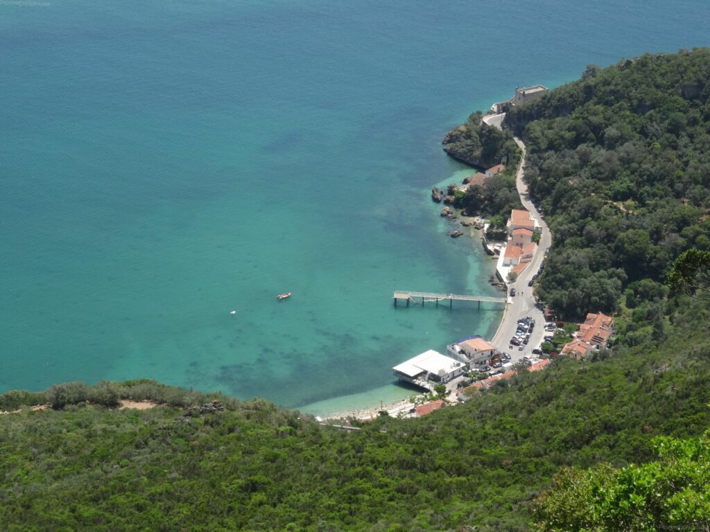 Vue sur Portinho da Arrábida