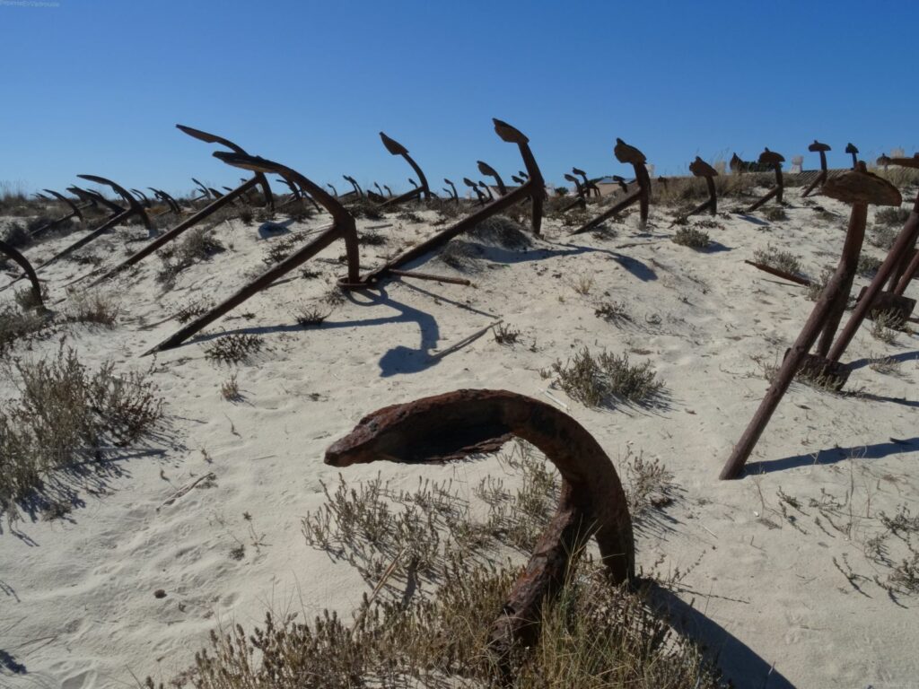 Praia do Barril - cimetière des ancres